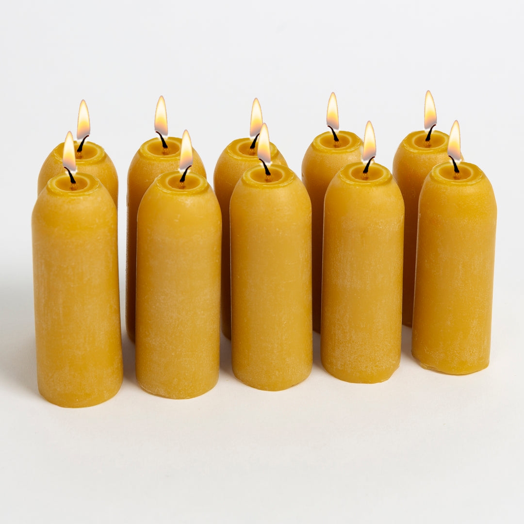 UCO natural beeswax candles 10-pack for power outages