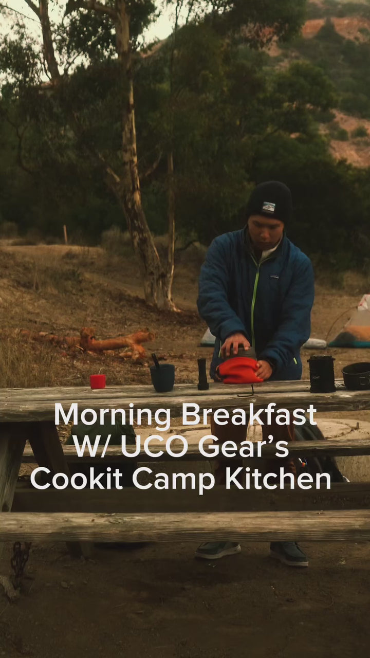 UCO Cookit Camp Cooking Kit with Pots, Pans, and Camping Utensils