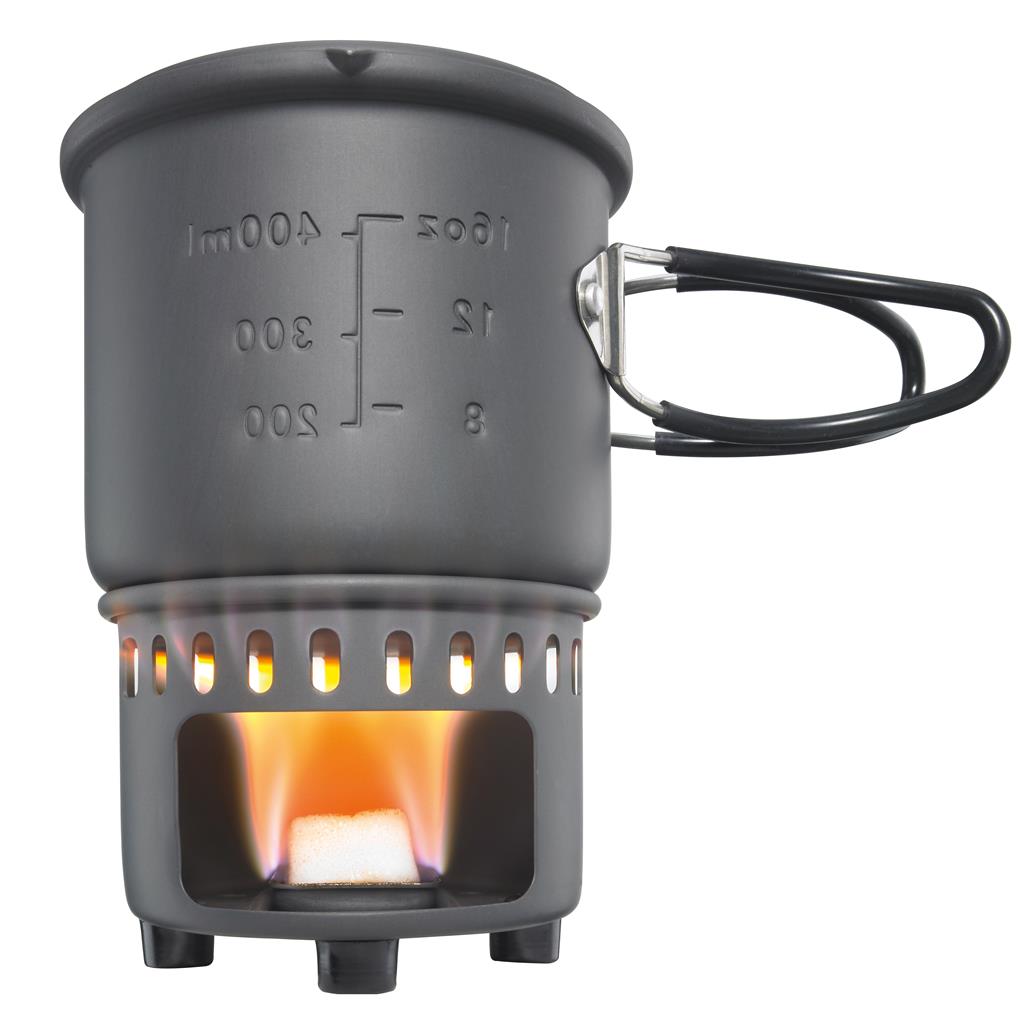 SOLID FUEL STOVE AND COOKSET, 585ML