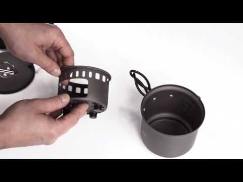 SOLID FUEL STOVE AND COOKSET, 585ML