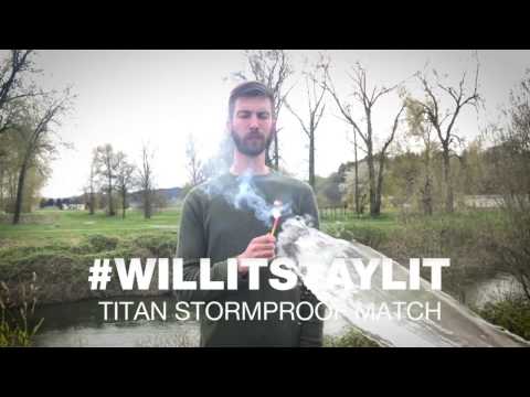 Durable UCO Titan Stormproof Matches for emergency supplies in car and outdoor adventures