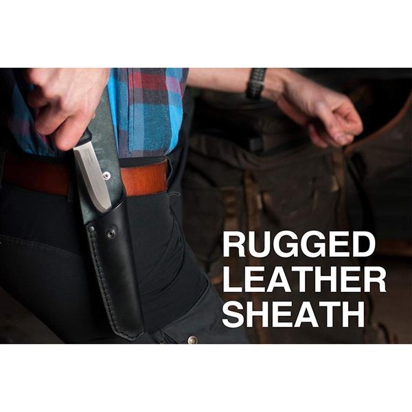 LEATHER SHEATH FOR GARBERG AND KANSBOL