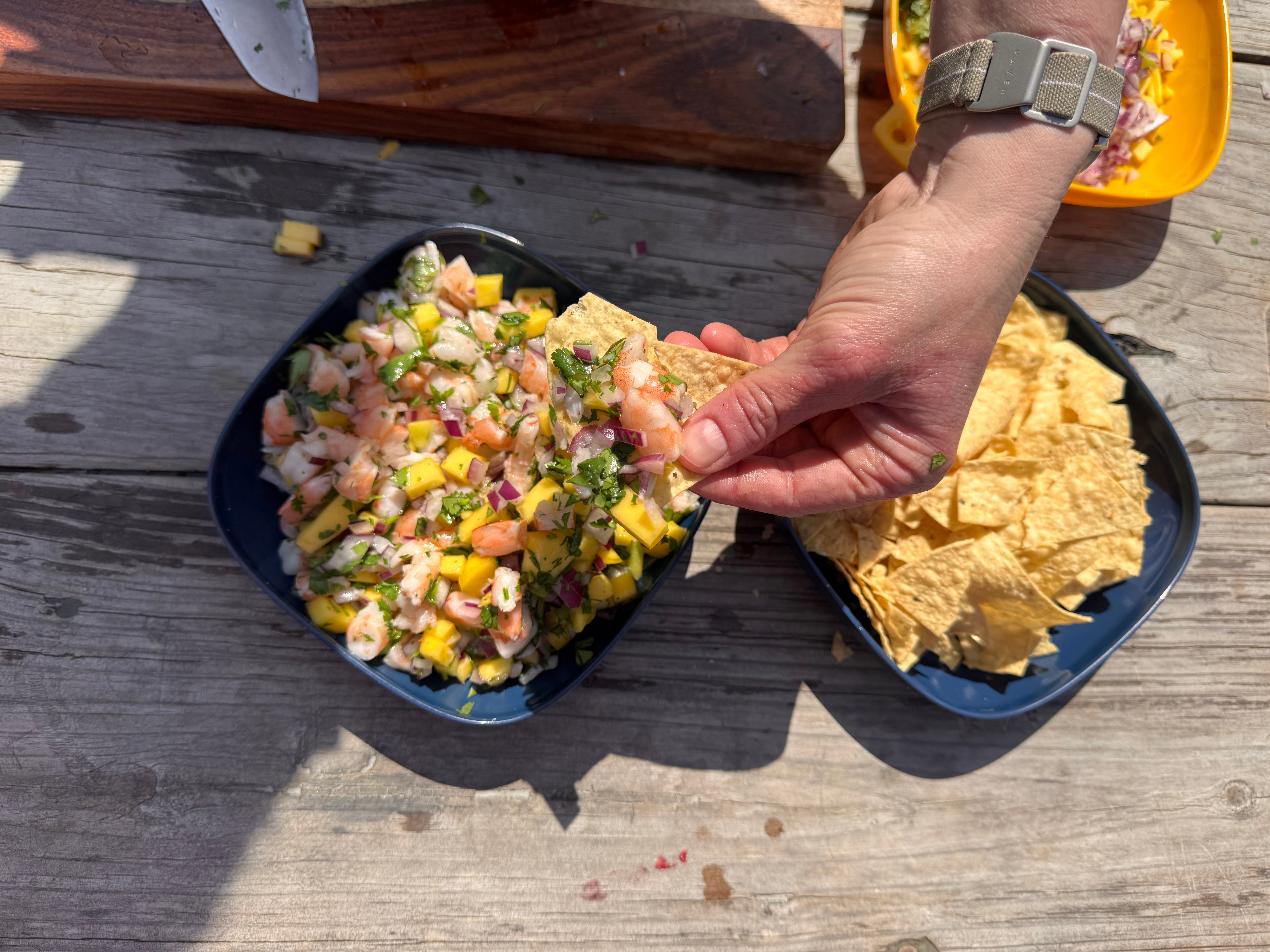 Fresh Mango Shrimp Ceviche for Cinco de Mayo