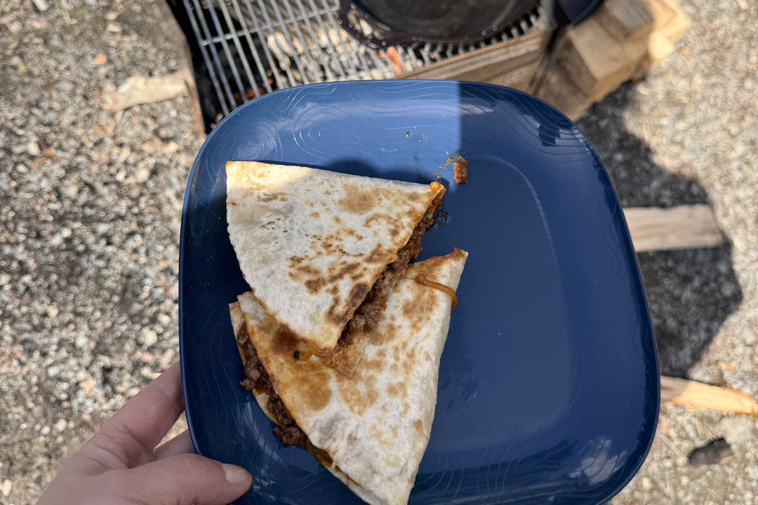 Taco Bell Dupe Tacos, Camping Style