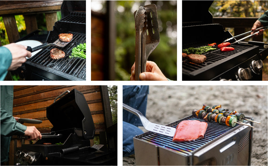 Compact Grilling Tools Flatpack Nesting Grill Tools – UCOgear.com