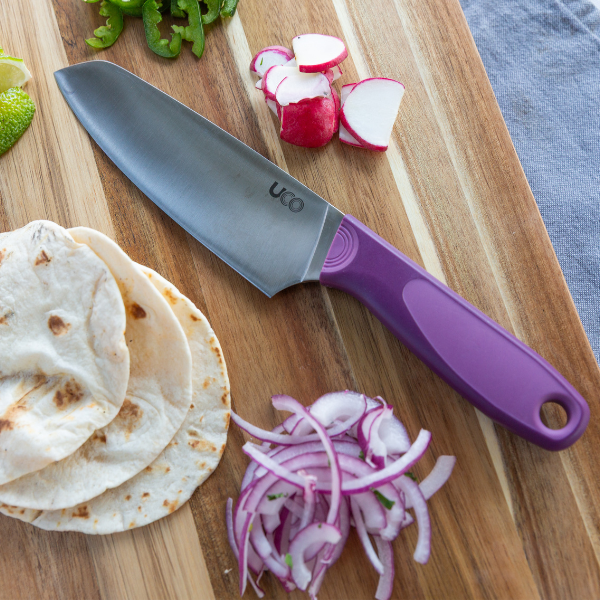 Camp chef knife for camp cooking by UCO gear