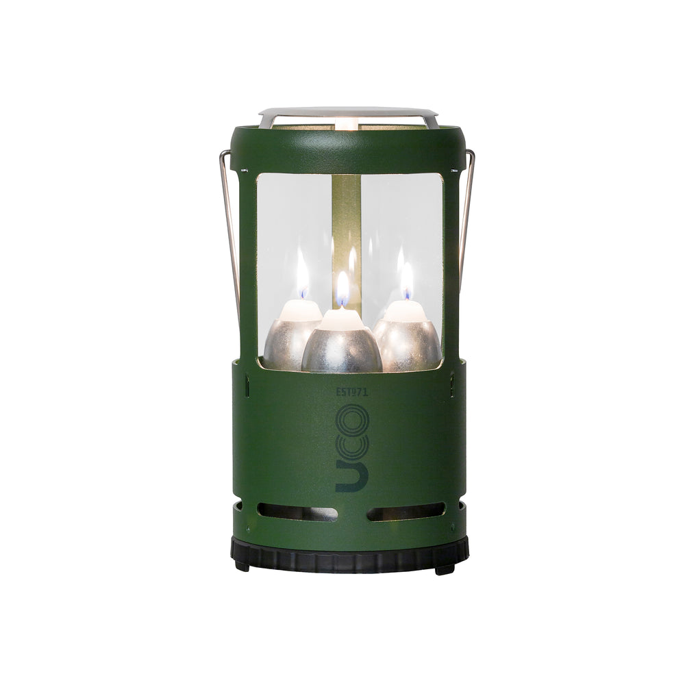 Candle Lantern for Camping and Hiking Candleier Candle lantern by UCO Forest Green Candle Lantern