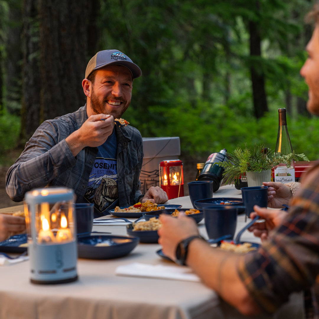 UCO Cookit Camp Kitchen gear organized for efficient campsite setup