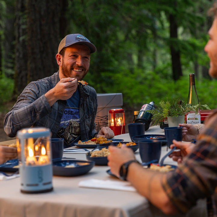 UCO Cookit Camp Kitchen gear organized for efficient campsite setup