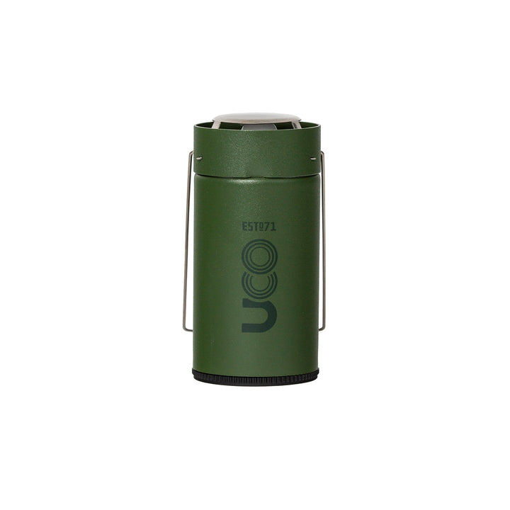 UCO_Original_Candle_Lantern_with_emergency_candle_for_camping_gear_and_prepping__Candle_Lantern_collapsible_candle_lantern_Forest Green
