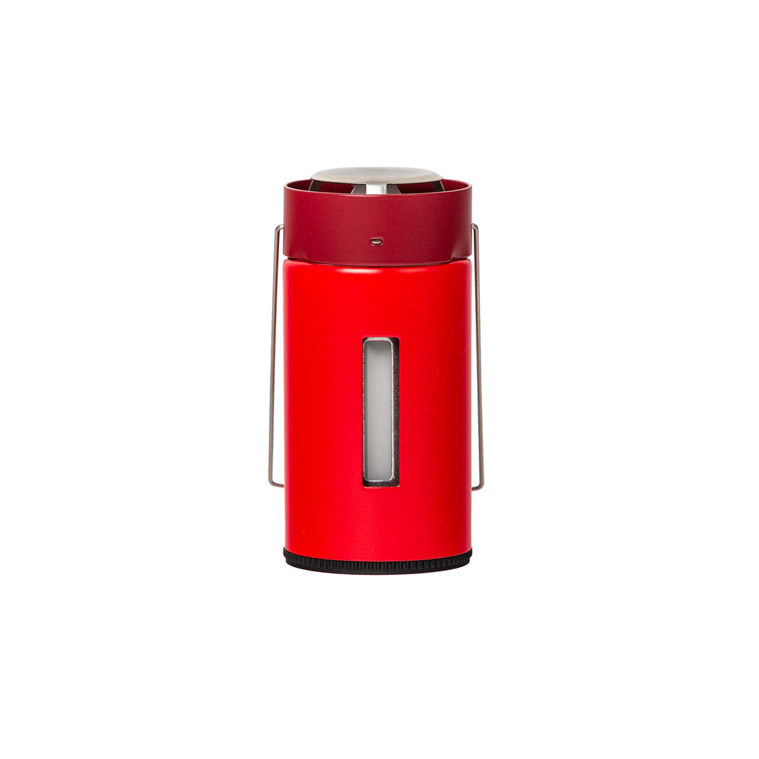 UCO Original Candle Lantern with emergency candle for camping gear and prepping_Volcano Red Candle Lantern_collapsible candle lantern Volcano red 2
