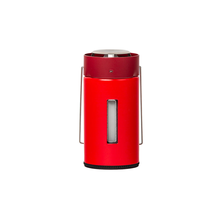 UCO Original Candle Lantern with emergency candle for camping gear and prepping_Volcano Red Candle Lantern_collapsible candle lantern Volcano red 2

