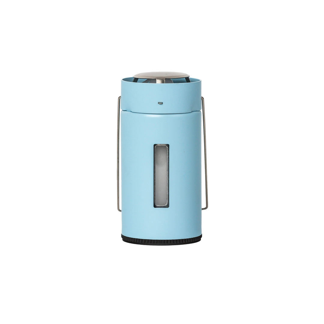 UCO Original Candle Lantern with emergency candle for camping gear and prepping_Candle Lantern_collapsible candle lantern glacier blue 2