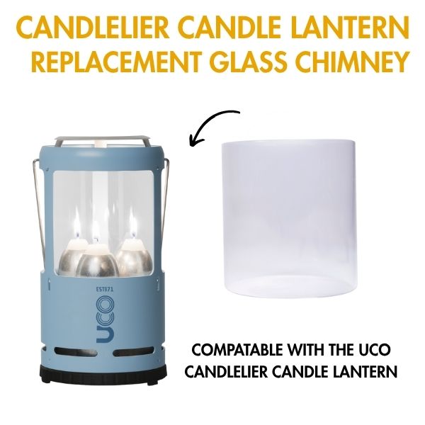 Candlelier-Replacement Glass Chimney