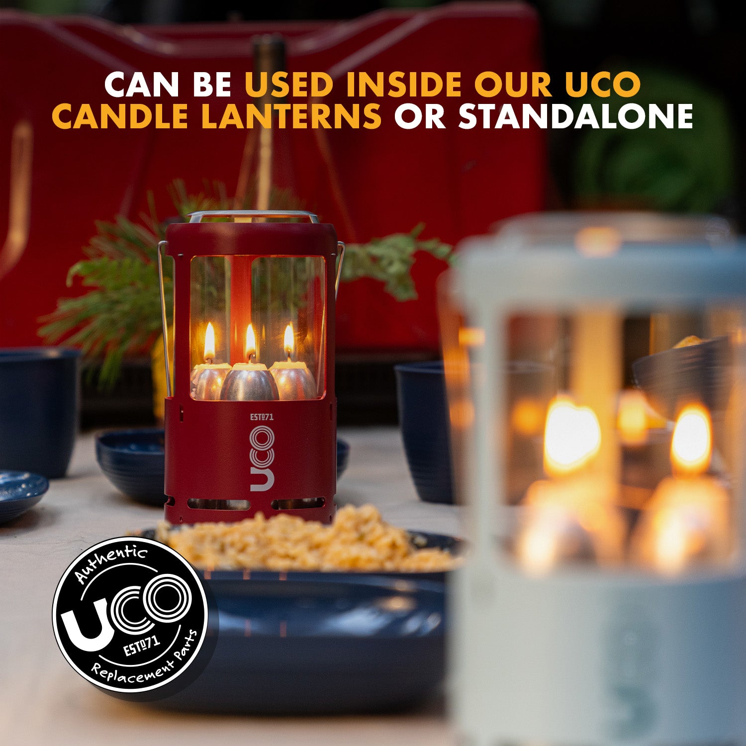 UCO Citronella Candles – Outdoor Candle for Lanterns, Camping