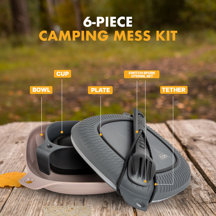 6 PIECE MESS KIT