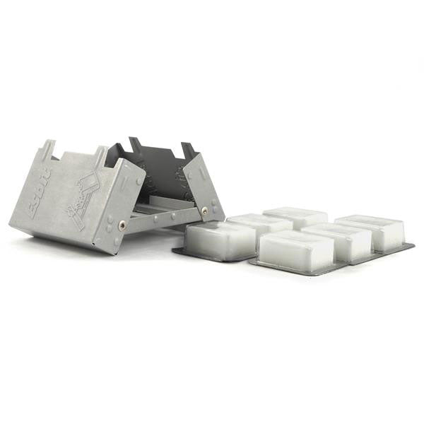 Pocket Stove Small with Fuel, 6 pc X 14g