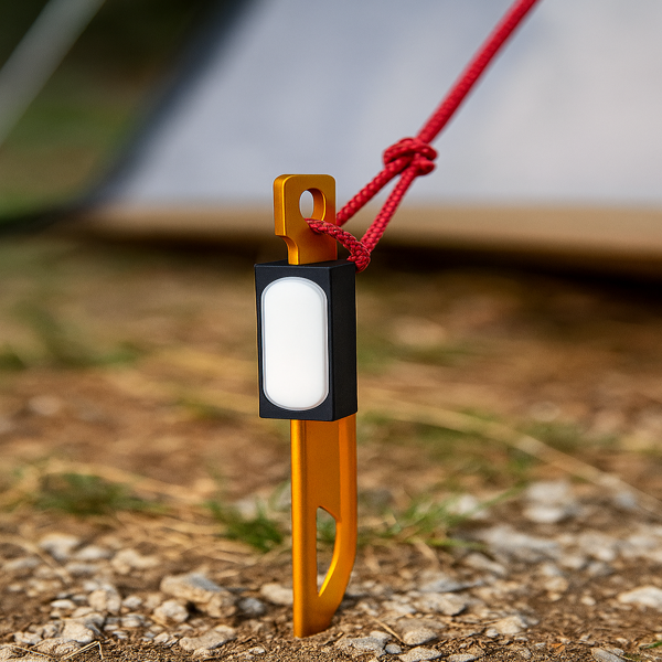 tent stake with led light uco stakelight camping accessory