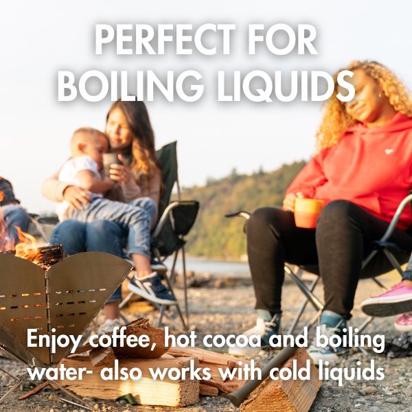 Eco-Friendly Collapsible Camp Cup for Camping, Hiking