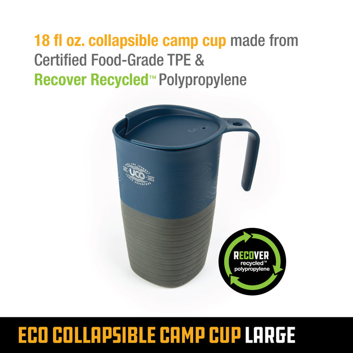 ECO COLLAPSIBLE CAMP CUP- Large