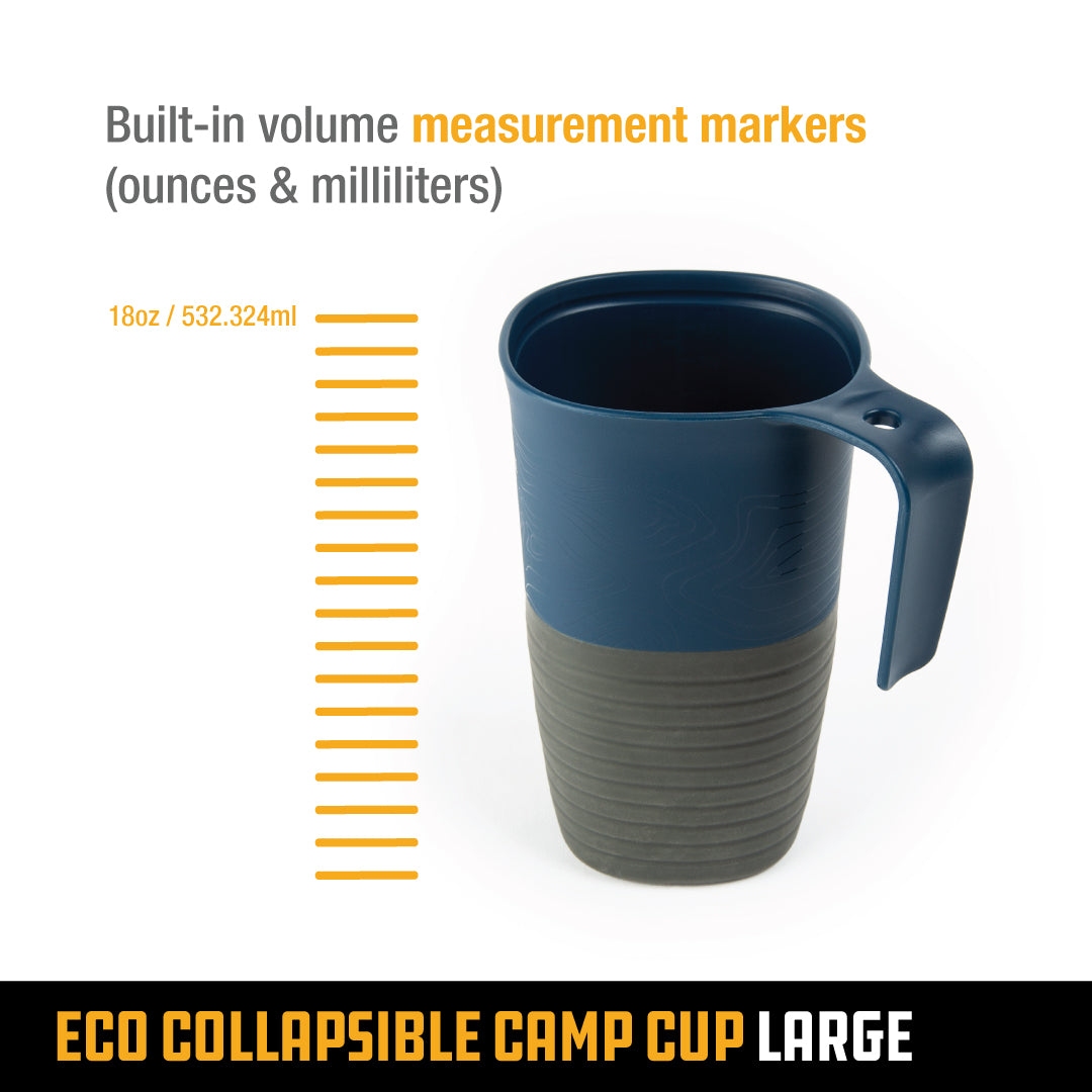 ECO COLLAPSIBLE CAMP CUP- Large