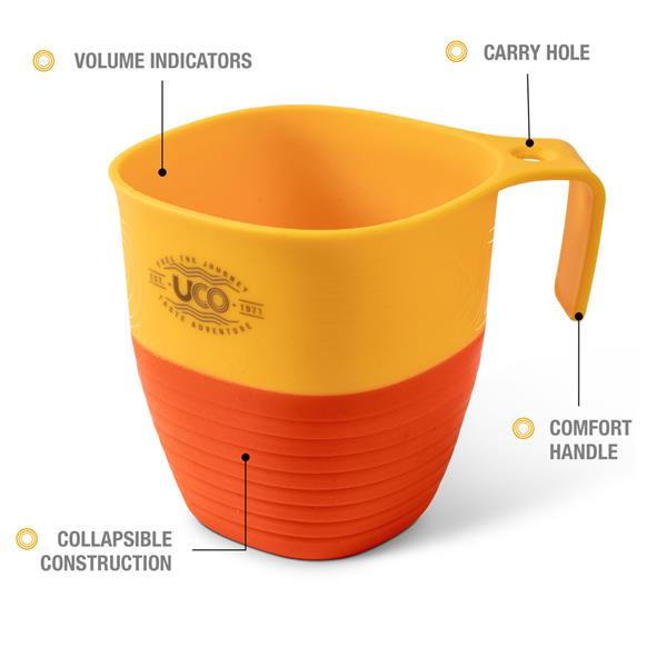 COLLAPSIBLE CAMP CUP