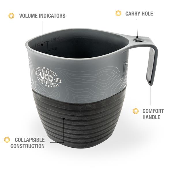 COLLAPSIBLE CAMP CUP