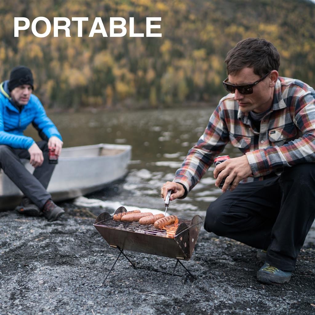 The Flat Packer: Ultimate Portable Grill & Firepit